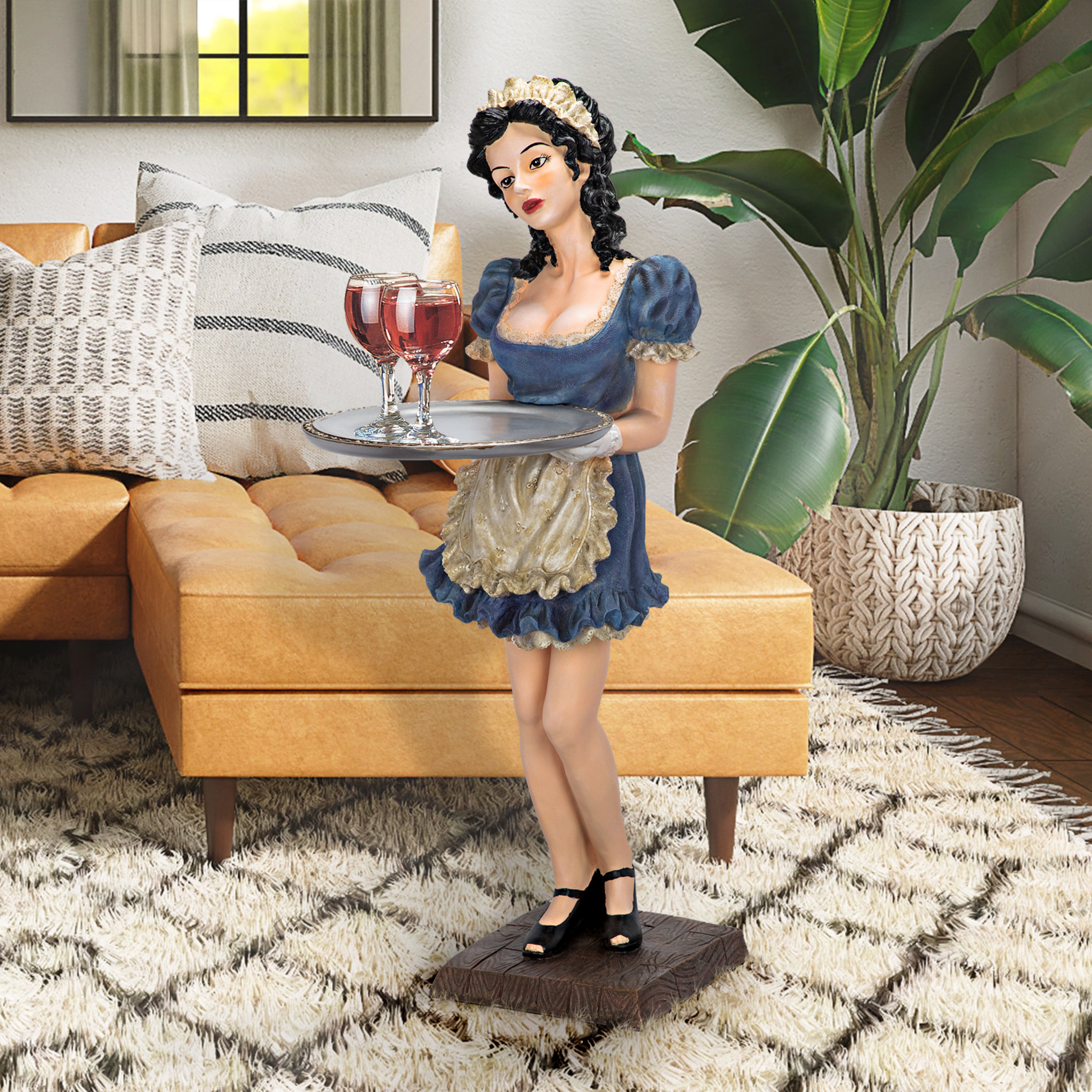 Design Toscano Genevieve the Buxom French Maid Statue & Reviews
